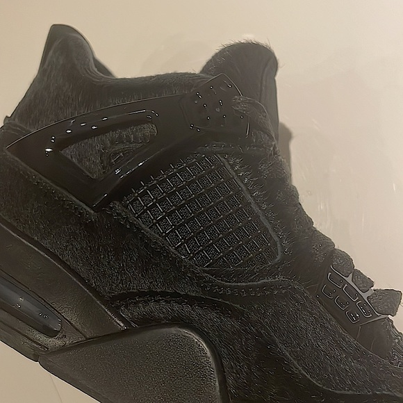 JORDAN IV — special edition Olivia Kim women’s only 🥷🏻🥷🏻🥷🏻 black on black - Picture 6 of 10